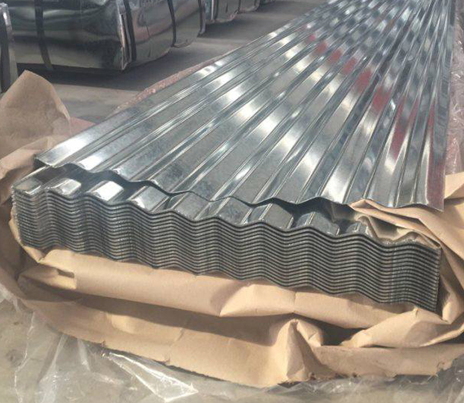 Цинкалуме Гальвалуме гальванизированные гофрированные стальные листы толя из стали